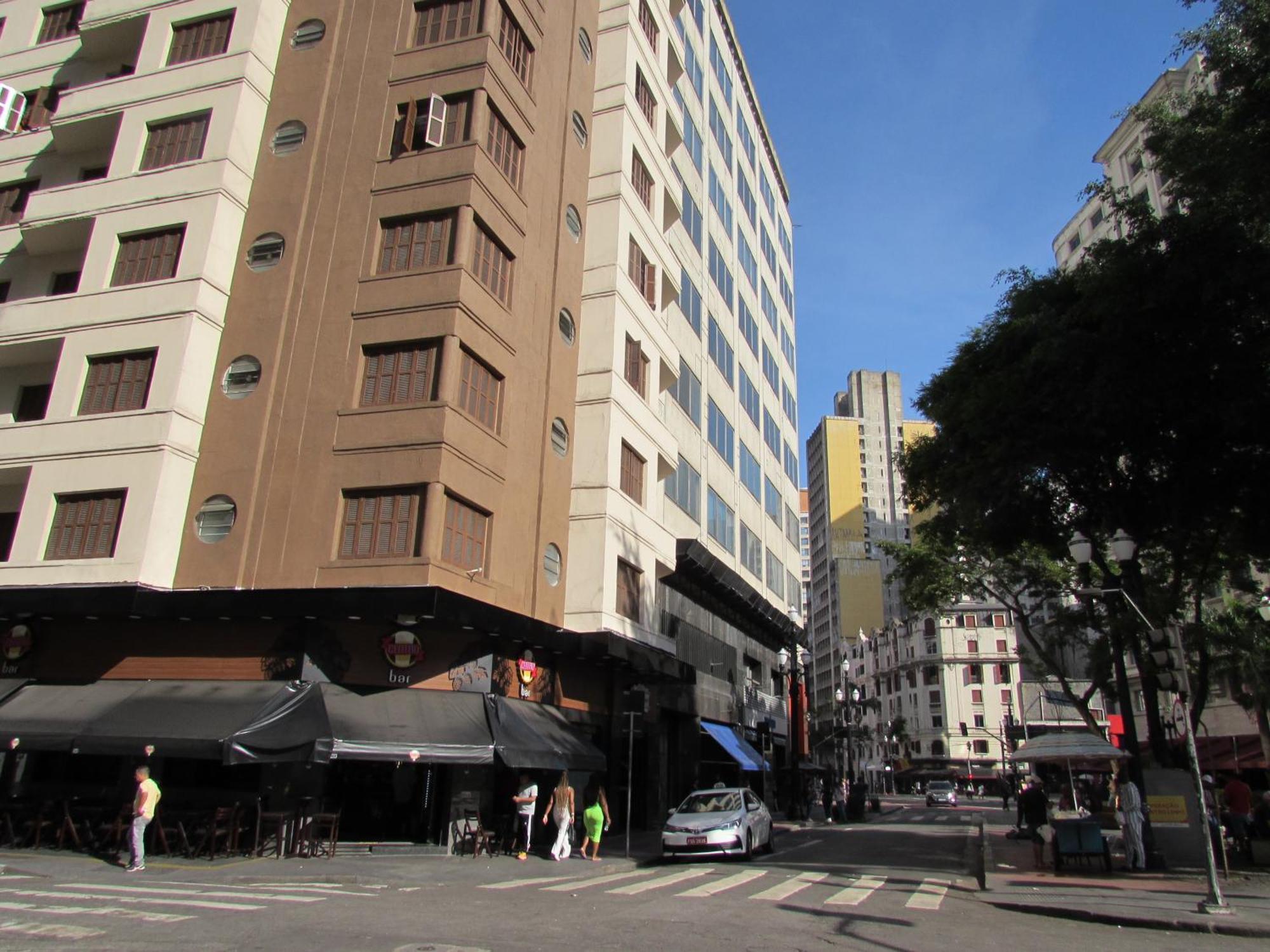 Nebias Palace Hotel Junto Da Avenida Ipiranga Com Sao Joao Em Frente Ao Bar Brahma Sp São Paulo Buitenkant foto